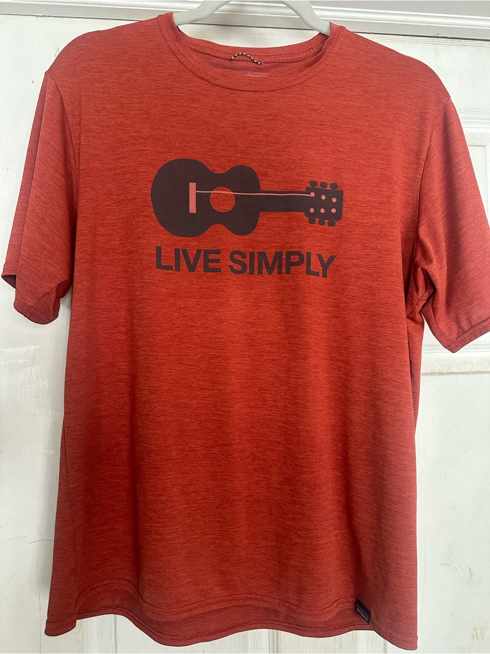 Patagonia Rust Heather Graphic Crew Tee